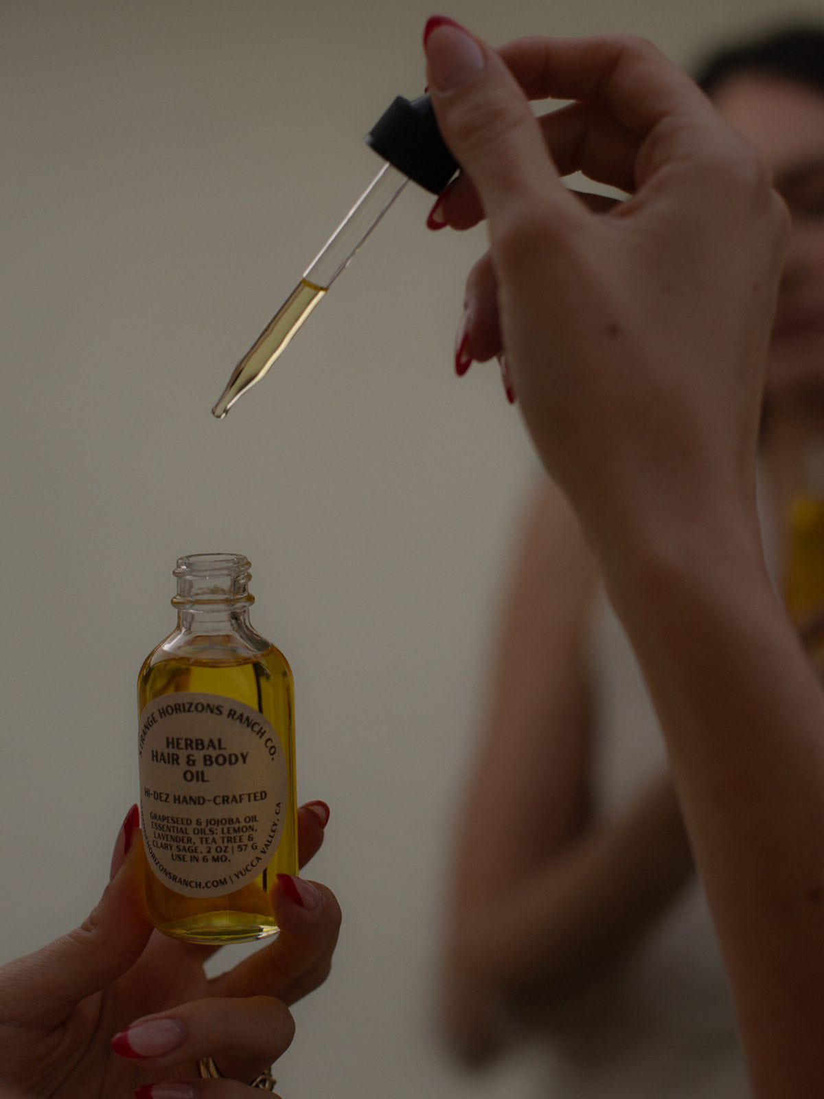 Herbal Hair & Body Oil - SOFTENS HAIR, SOOTHES SKIN & PREVENTS INGROWNS