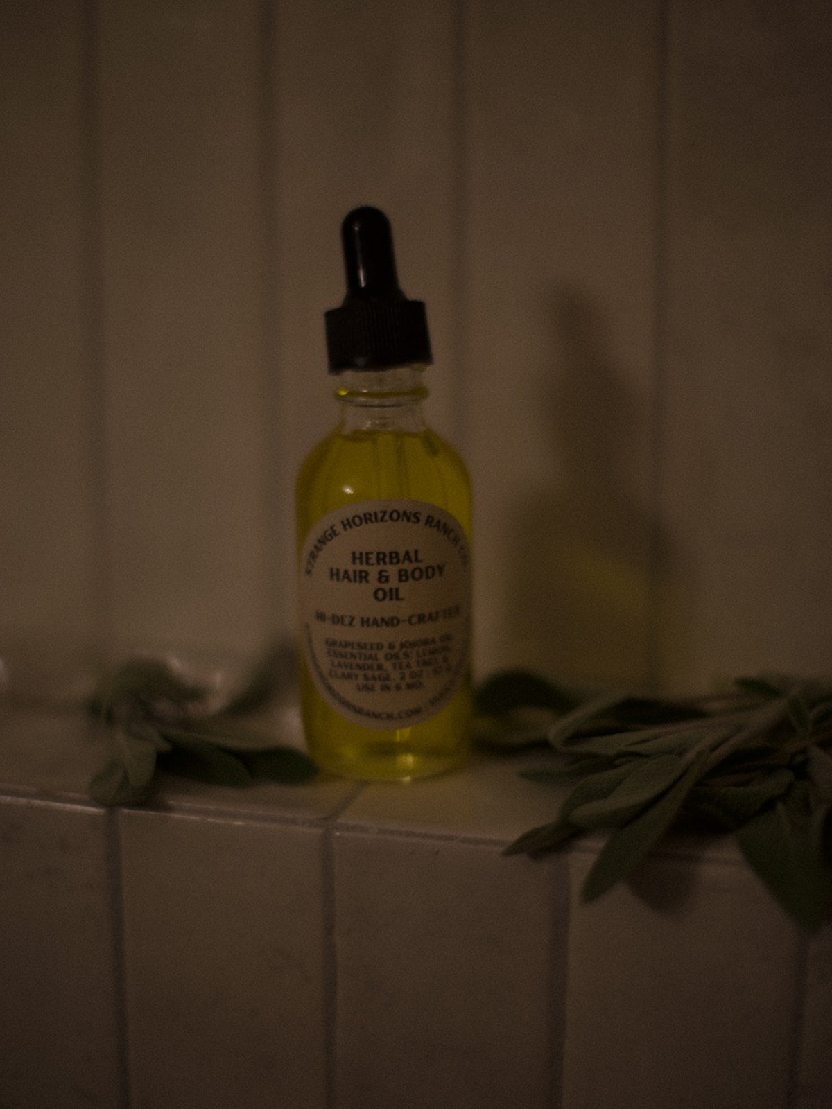 Herbal Hair & Body Oil - SOFTENS HAIR, SOOTHES SKIN & PREVENTS INGROWNS