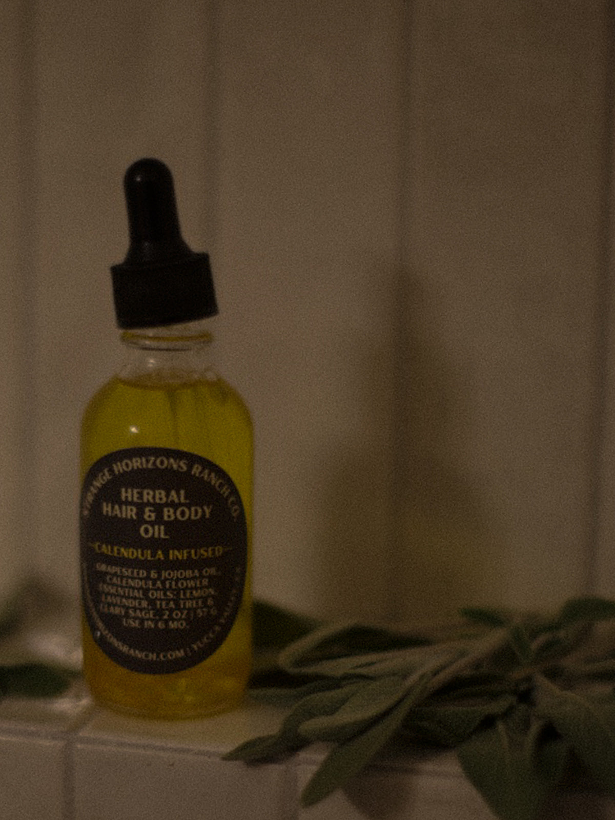 Calendula Infused Herbal Hair & Body Oil