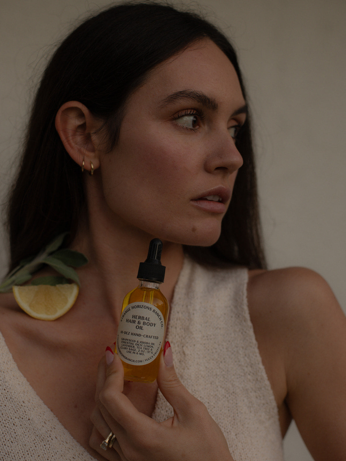 Herbal Hair & Body Oil - SOFTENS HAIR, SOOTHES SKIN & PREVENTS INGROWNS