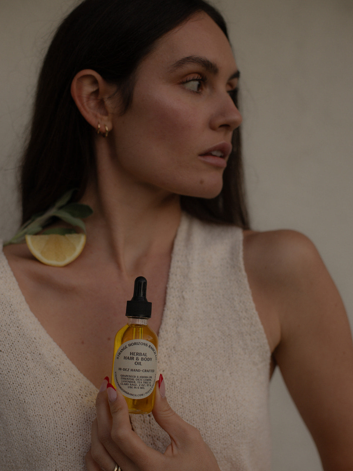 Herbal Hair & Body Oil - SOFTENS HAIR, SOOTHES SKIN & PREVENTS INGROWNS