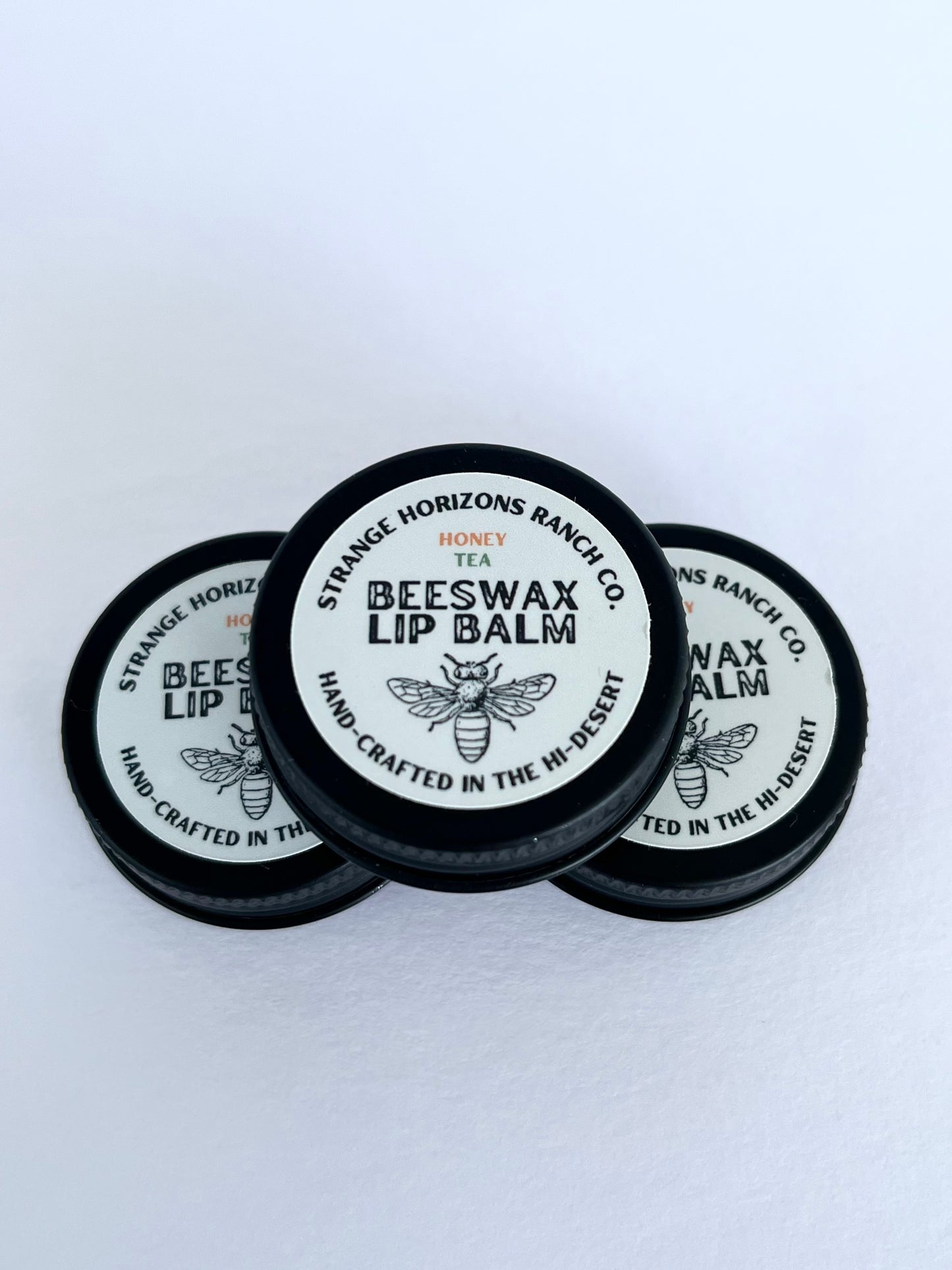 Beeswax Lip Balm (Lavender Lemonade/Honey Tea/Vanilla Mint/Unscented)