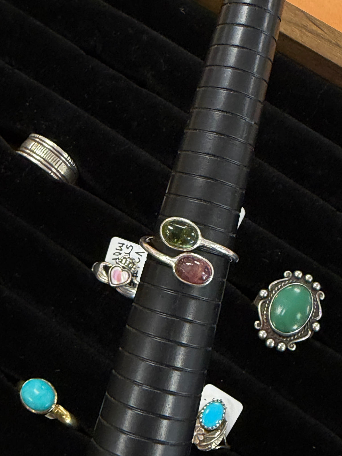 Sterling Silver Tourmaline Ring