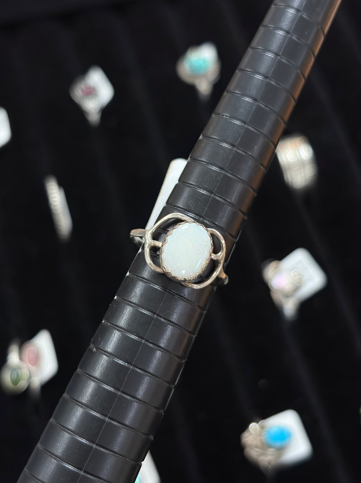 Mother of Pearl Sterling Silver Ring