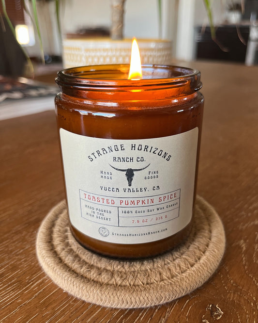 Spiced Honey & Tonka - Hand-Poured Coconut Soy Wax Candle