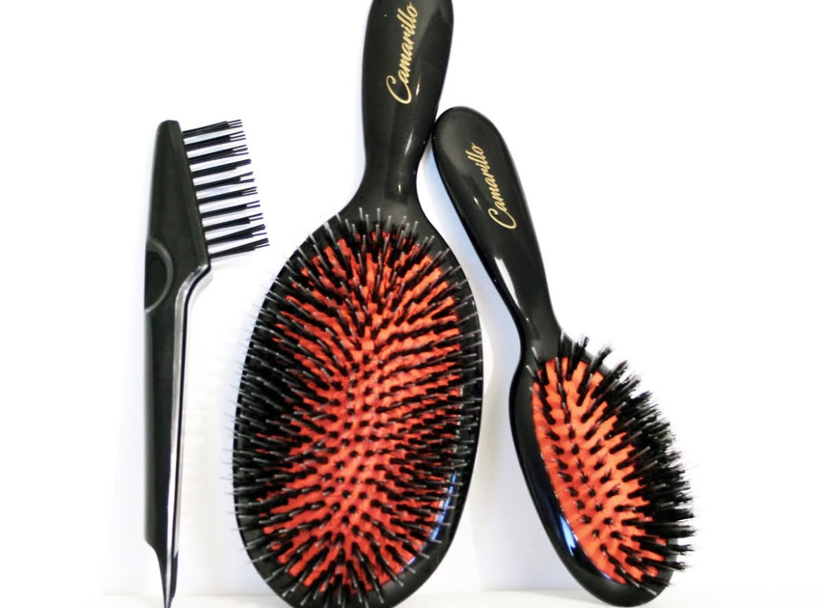 Camarillo Hairbrush/Travel Brush/3-PC Kit