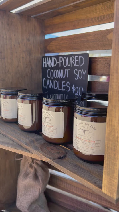 Spiced Honey & Tonka - Hand-Poured Coconut Soy Wax Candle